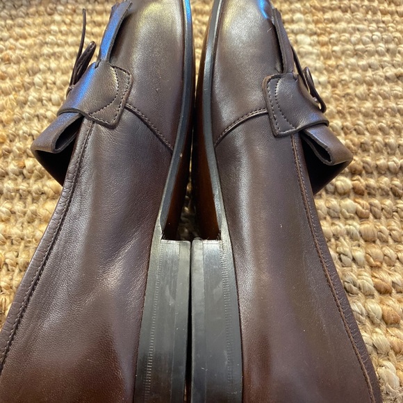 Salvatore Ferragamo brown dress shoes Men’s 10 - Picture 8 of 10